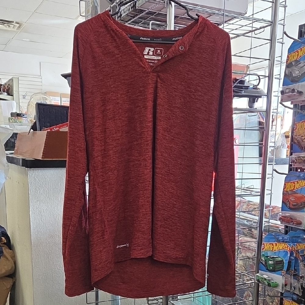 Reebok Women's Maroon Long Sleeve Tee